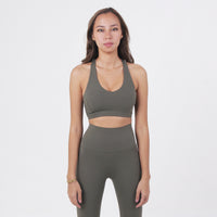 Rylie Racerback Bra - Forest - Urbanized Co. S