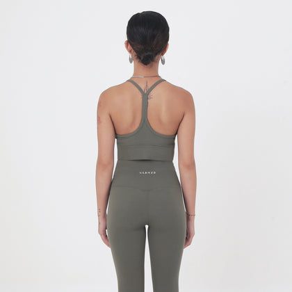 Revitalise Scoop Neck Bra - Forest - Urbanized Co. S