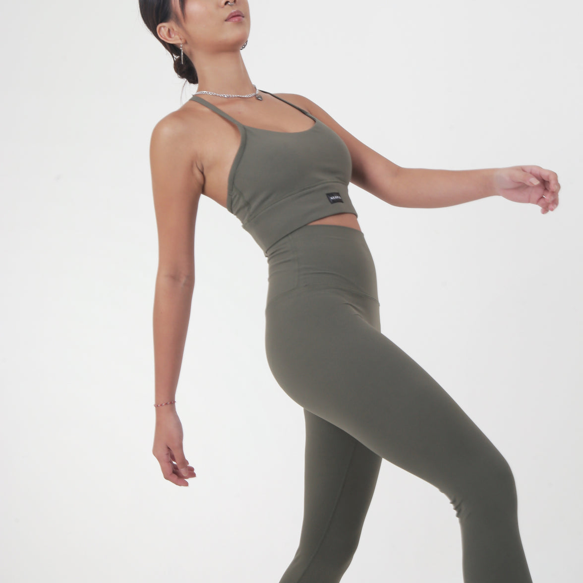 Revitalise Scoop Neck Bra - Forest - Urbanized Co. S