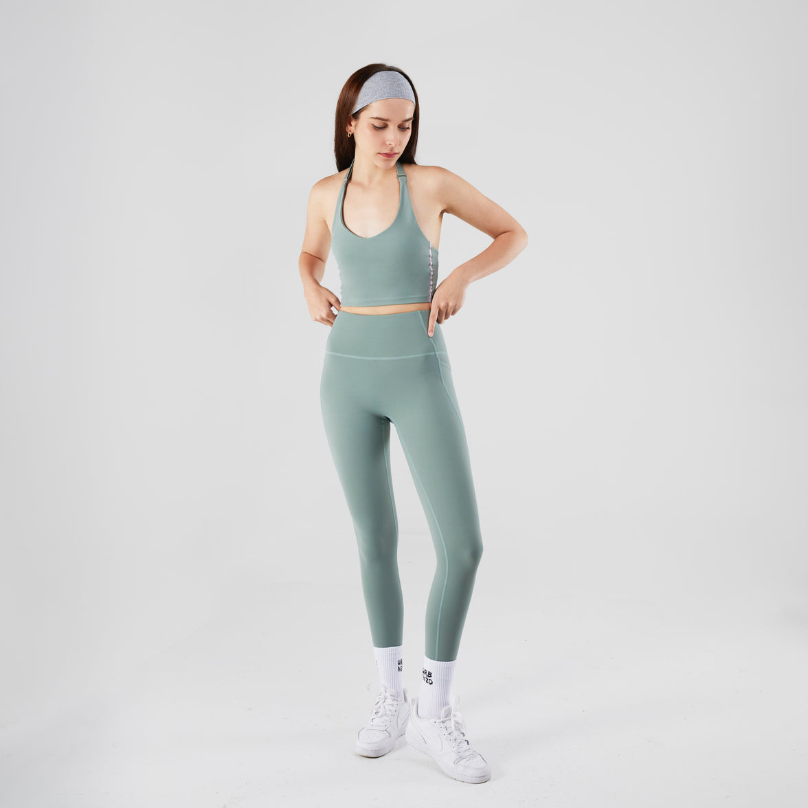 Classic Pocket Leggings - Sage - Urbanized Co. S