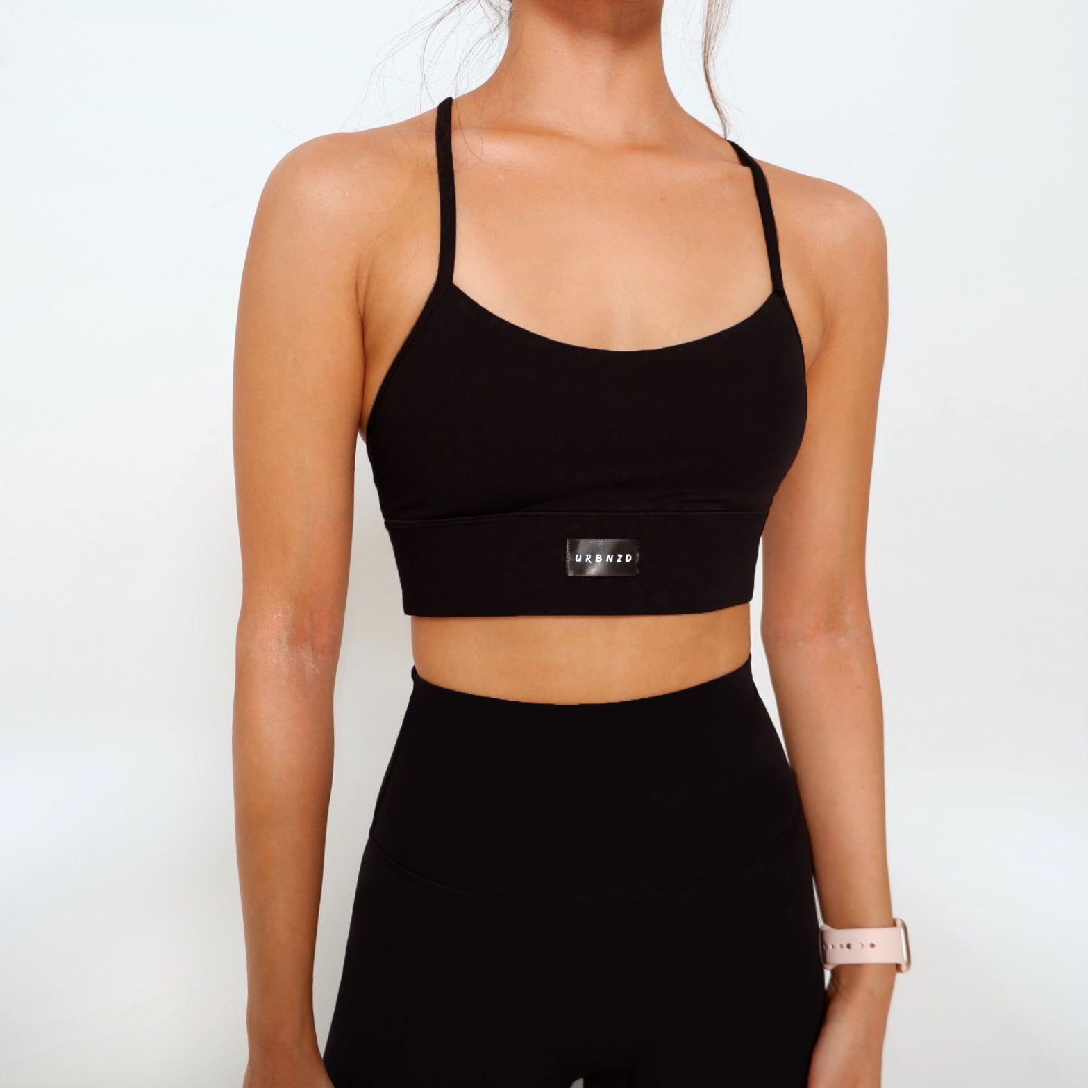 Revitalise Scoop Neck Bra - Black - Urbanized Co. S