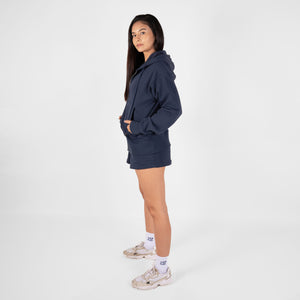 French Terry Oversized Jacket - Midnight - Urbanized Co. S/M