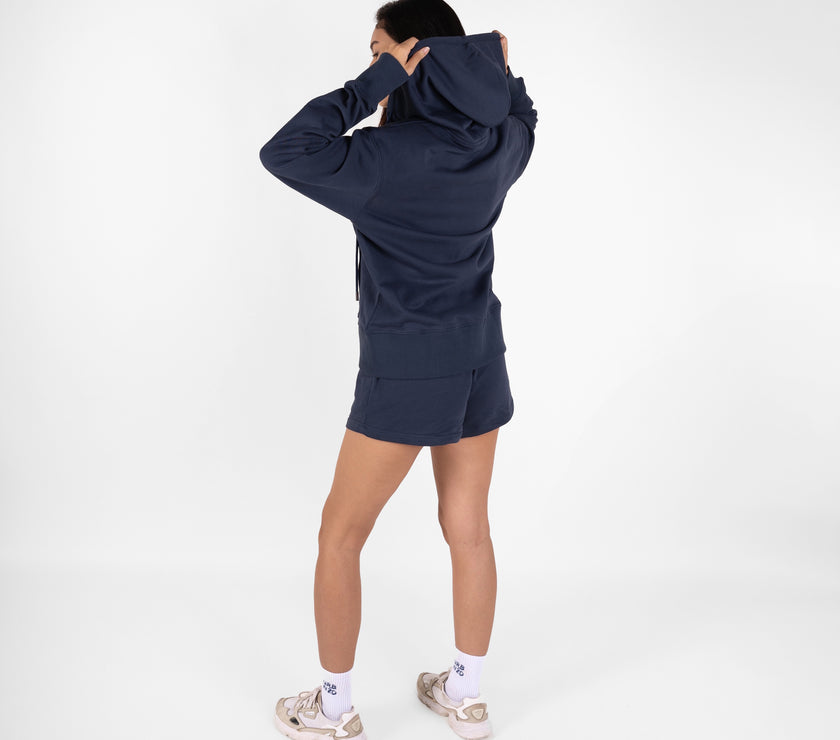French Terry Oversized Jacket - Midnight - Urbanized Co. S/M