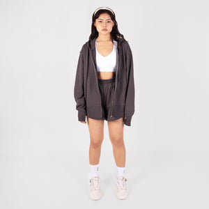 French Terry Oversized Jacket - Midnight - Urbanized Co. S/M