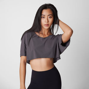 Oversized Slouchy Crop