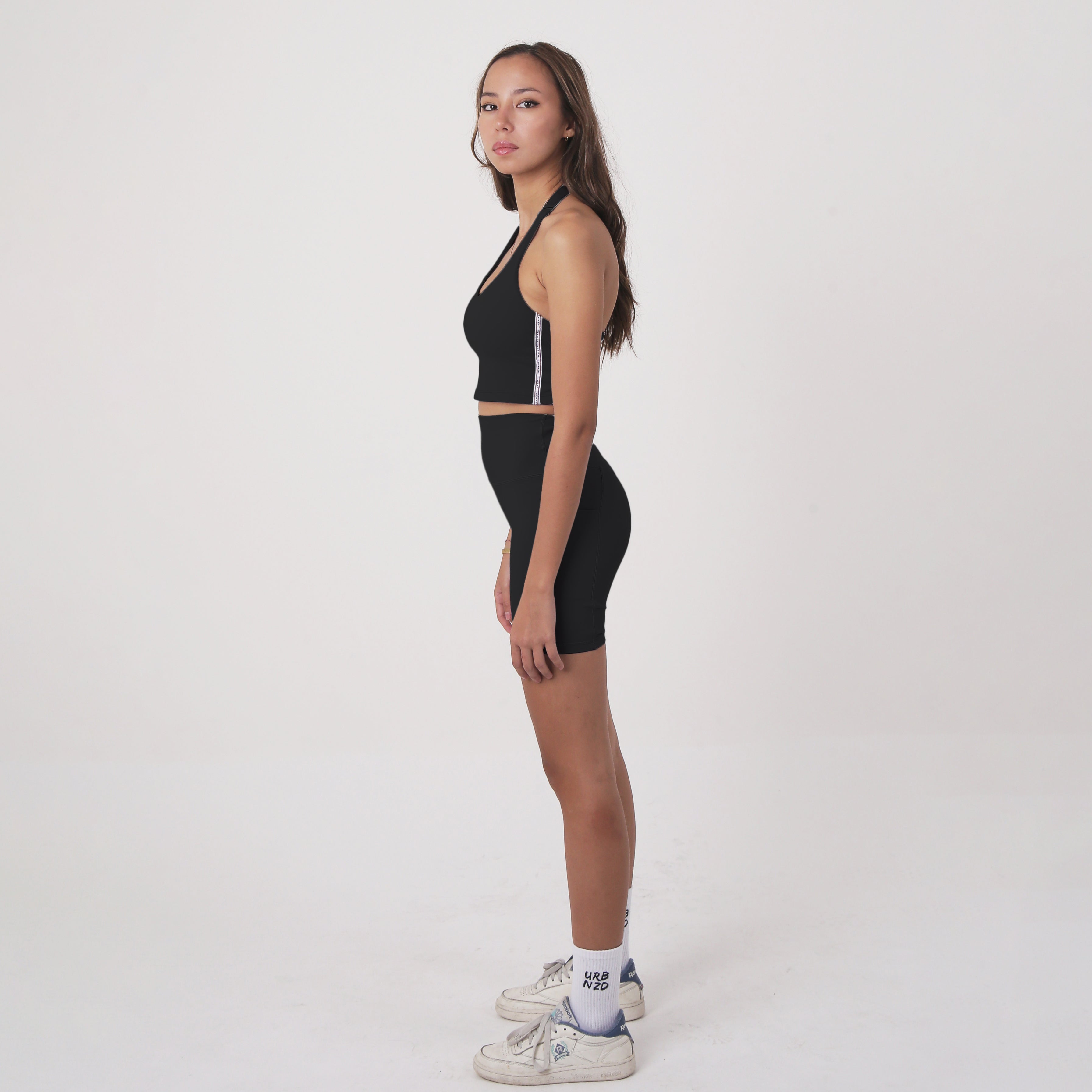 Adapt Highrise Biker Shorts (6") - Black - Urbanized Co. S